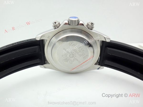Rolex Comograph Daytona 40mm Watch Ss Gray Face Black Ceramic bezel 3