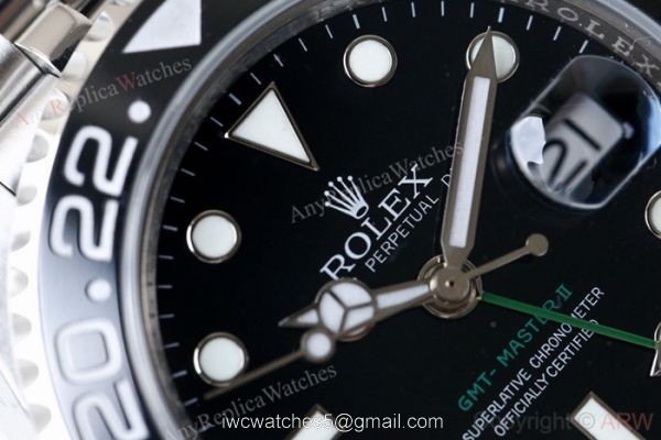 Highest Quality Rolex GMT Master II Swiss ETA GreenBlack Ceramic Watch 126710blro 3