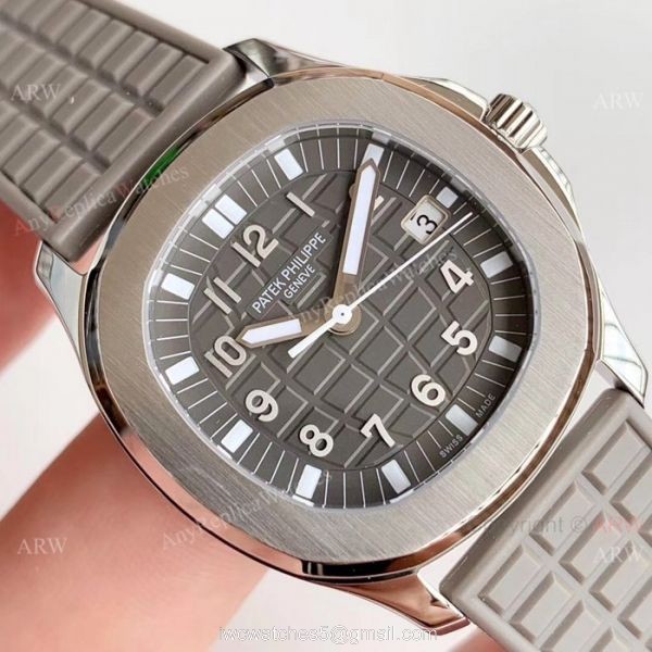 Swiss Replica Patek Philippe Aquanaut Luce 5067A Ladies Watch Gray Dial 3