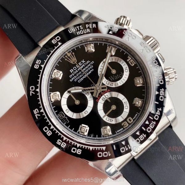 Highest Quality Daytona Rolex Oysterflex Replica Watch Noob Daytona 4130 3