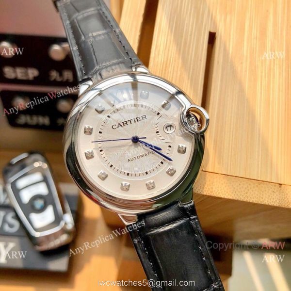 Clone Cartier Ballon Bleu Asia 8215 Men Watch Swiss Quality 3