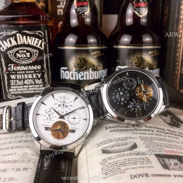Jaeger-LeCoultre Master Grande Tradition Tourbillon Watch Copy White Dial 3