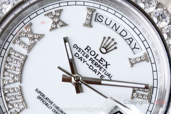 N9 Factory Swiss 2836 Rolex Presidential 41mm Replica Watch Rolex DayDate II 3