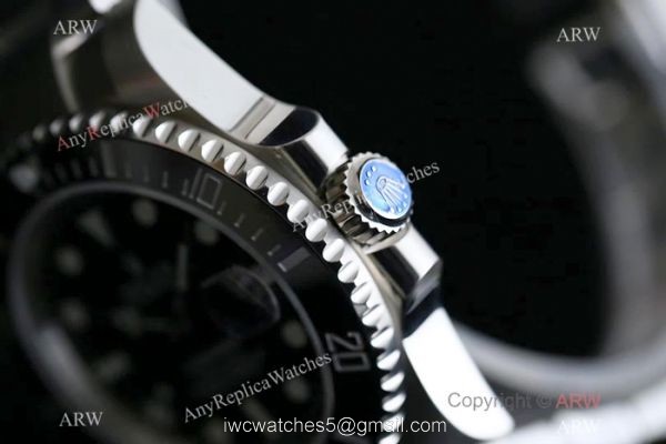 Best Copy Rolex Oyster Perpetual Submariner Eta 2836 SS Black Dial watch OR Factory V2 Version 3