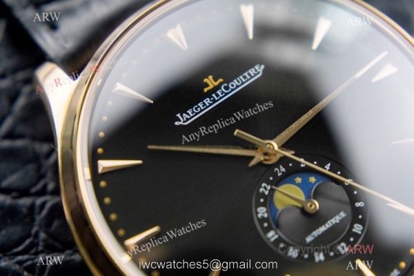 Swiss Copy Jaeger-LeCoultre Master Ultra Thin Moon 39 mm Watch Gold Case 3