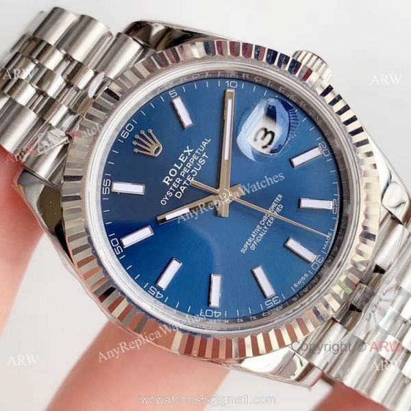 Rolex Datejust II Ref.126334 Blue Dial Jubilee Replica Watch Rolex AR Factory 3