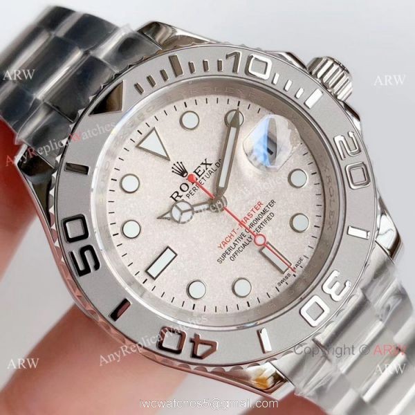 Noob Rolex Watches Copy Yacht-Master Gray Face 40mm Watch 3