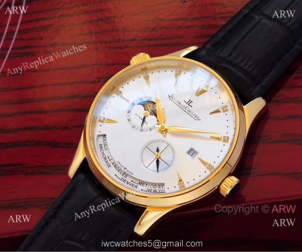 Best Replica Jaeger-LeCoultre Master Geographic 2-Tone Watch 3