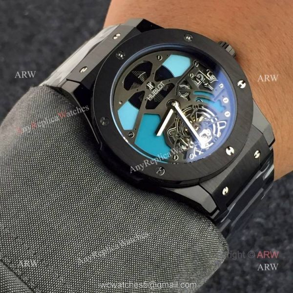 New Fake Hublot Classic Fusion Tourbillon 45mm Watches 3