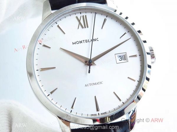 Swiss Copy Montblanc Heritage Spirit 2824 Men Watch Montblanc AAA Watches 3
