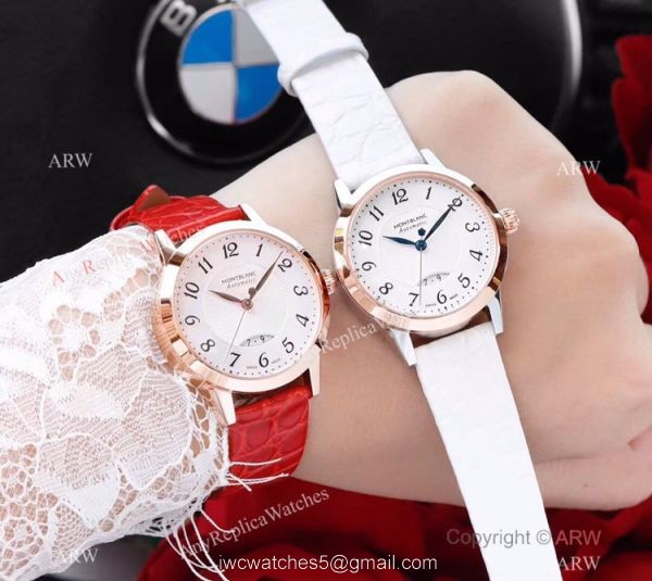 Swiss Grade 1 Fake Montblanc Boheme Date Automatic Watch Lady Size 3