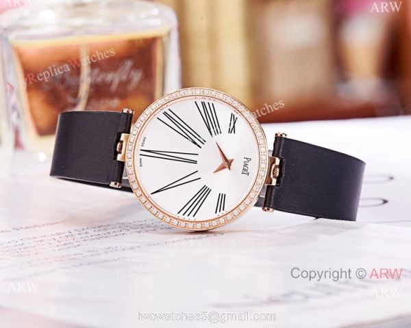 Replica Piaget Limelight Twice Silver Dial Ladies Watch Swiss Quartz 3