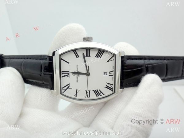 Best Copy Vacheron Constantin Malte Watch SS White Dial 3