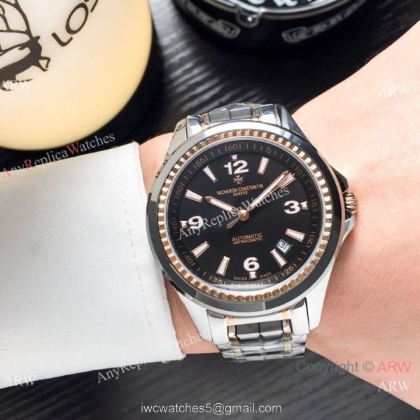 Vacheron Constantin Geneve Replica Watch Two Tone Gold Face 3