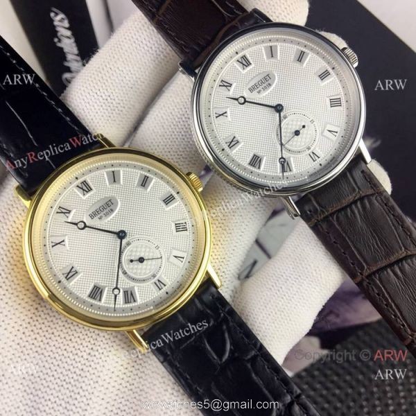 AAA Replica Breguet Classique Watches 40mm Rose Gold White Dial 3