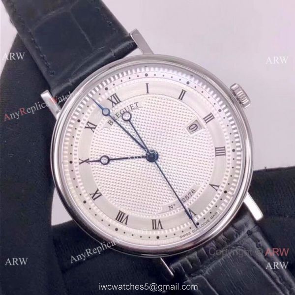 Swiss Replica Breguet Classique 2892 Watches SS Silver Dial 3