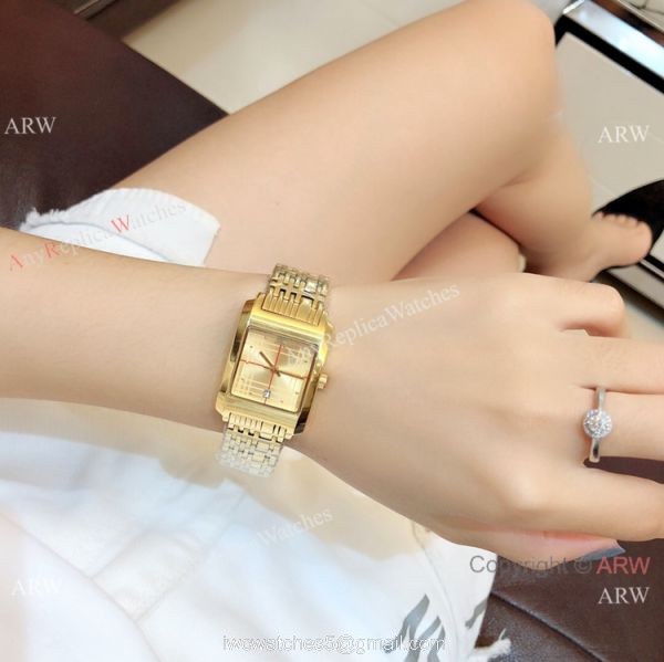 Replica Burberry All Gold Watch 25mm Women Size Quartz Movement 3
