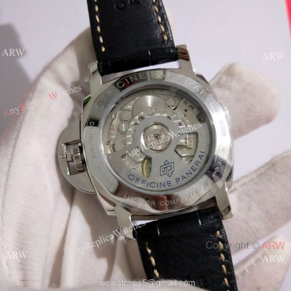 New Copy Panerai Luminor DUE Men Watch PAM 676 SS Orange Markers 3