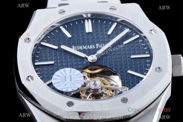 JF Factory Audemars Piguet Royal Oak 26510 Stanless Steel Blue Dial Watch Super Clone 3
