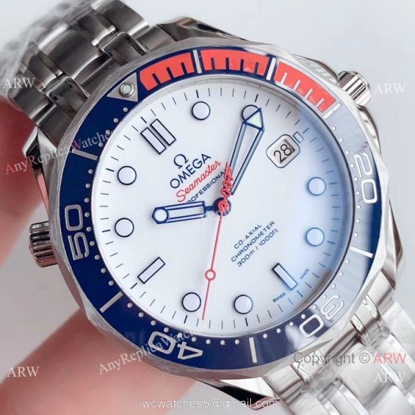 (OM)Omega Commanders 007 James Bond Watch Replica Swiss 2507 Movement 3