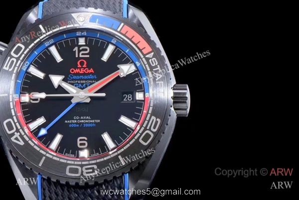 Omega Seamaster Planet Ocean Deep Black 8906 VSF Black Dial Watch Super Clone 3