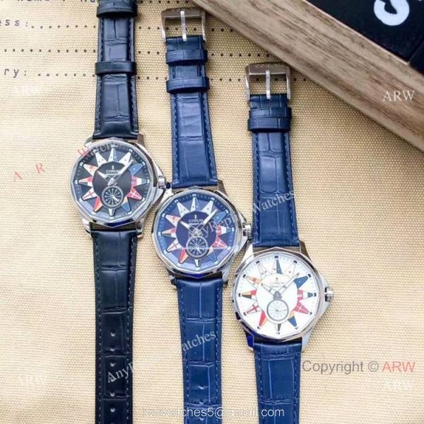 Replica Corum Admirals Cup Legend SS Blue Dial Watch High Quality 3