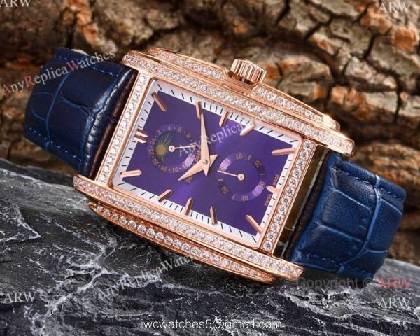 Replica Patek Philippe Gondolo SS Diamonds Watch White Moonphase Dial 3