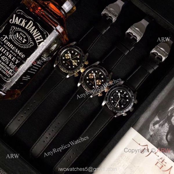 Tudor Heritage Black Bay 2-Tone Black Bezel Automatic Watch Best Replica 3