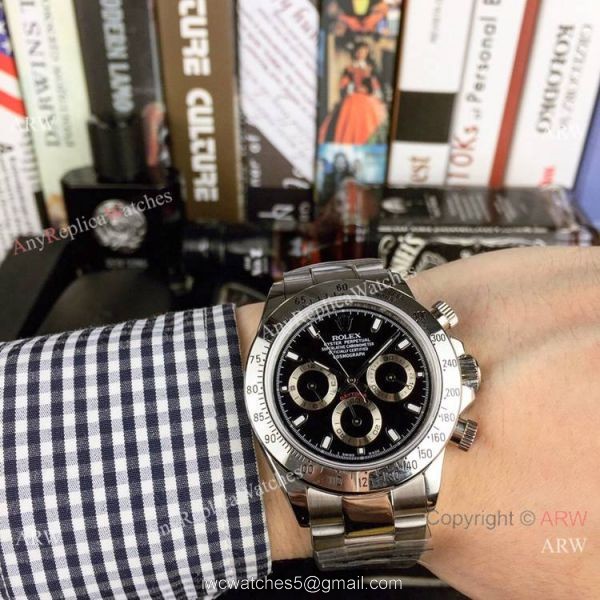 Rolex Daytona SS Blue Dial 40mm Watch Buy High Quality Any Watch Replica 3