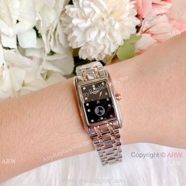 Replica Longines Dolce Vita Two Tone Rose Gold Watches 23mm Lady 3