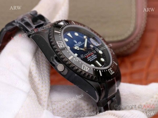 Swiss Grade 1 Rolex Sea Dweller 50th Anniversary Replica Watch D Blue Dial 43mm 3