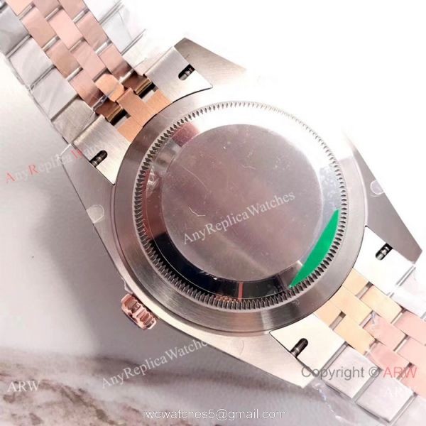 EW Replica Rolex Datejust II 2-Tone Rose Gold Jubilee MOP Dial Watch Rolex EW Factory 3