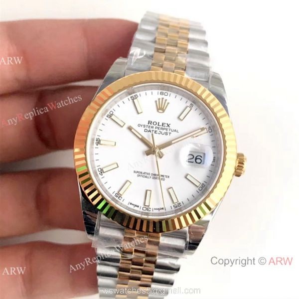 (EW) Replica Rolex Datejust ii 3235 Two Tone Jubilee Watch Swiss Grade One 3