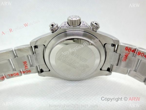 Rolex Daytona Rainbow Replica Watch Stainless Steel Chronograph 40mm 3