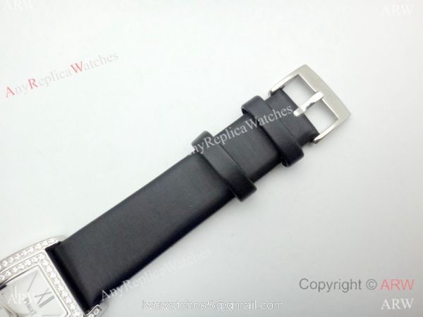 Copy Piaget Limelight Tonneau Women Watch SS Diamond 3