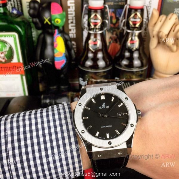 AAA Copy Hublot Classic Fusion Automatic Watches Green version 3
