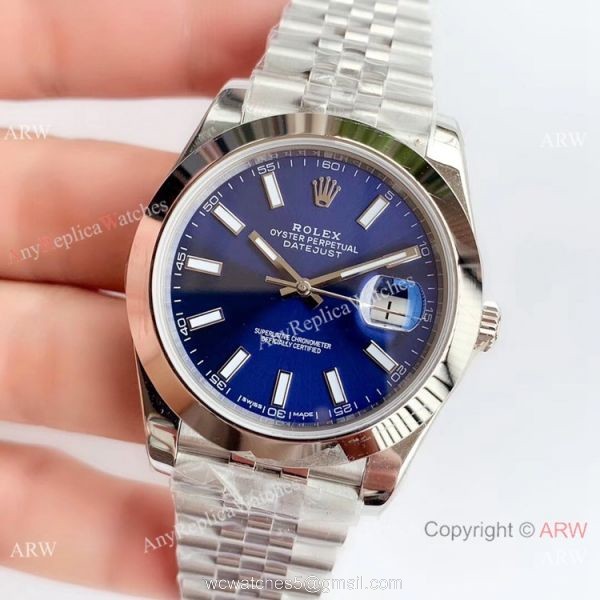 NEW Upgraded Swiss Copy Rolex Datejust II Blue Dial Jubilee Watch (V3) 3