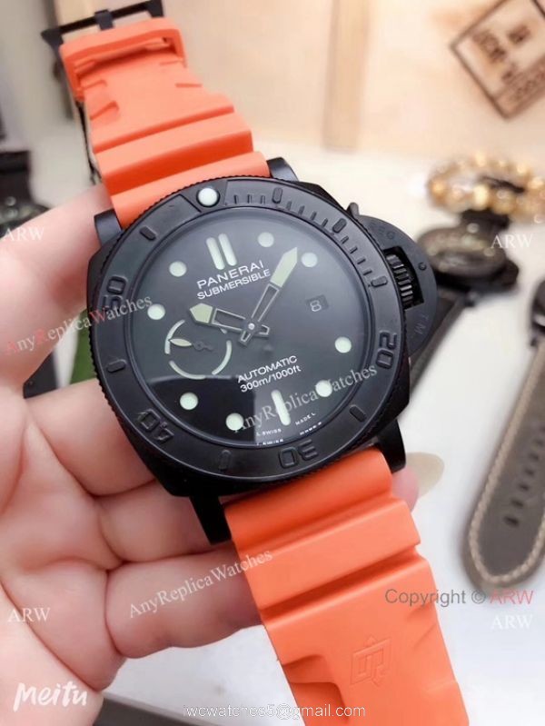 2019 Copy Panerai Submersible Mike Horn Edition PAM 985 Watch 3