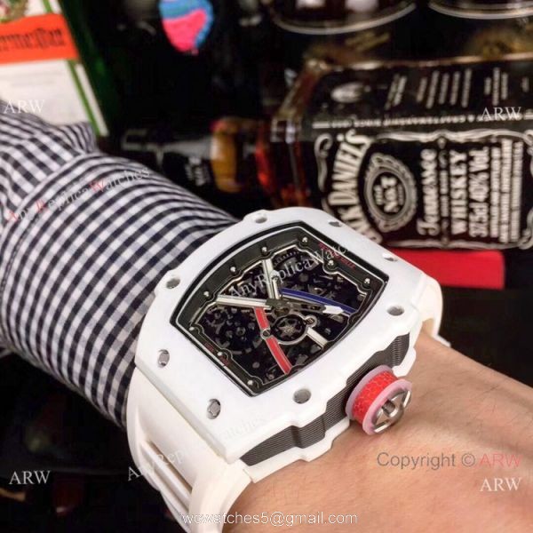 Swiss Grade Replica Richard Mille AAA RM 67-02 Ceramic Watch Automatic 3