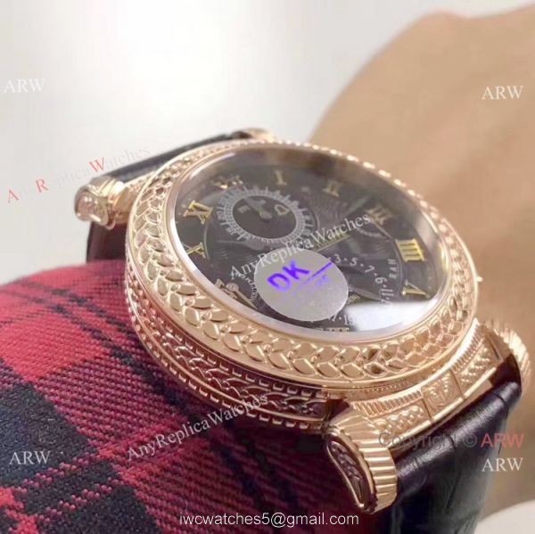 Buy Replica Patek Philippe Grandmaster Chime Men Watch Rose Gold Black Dial 3