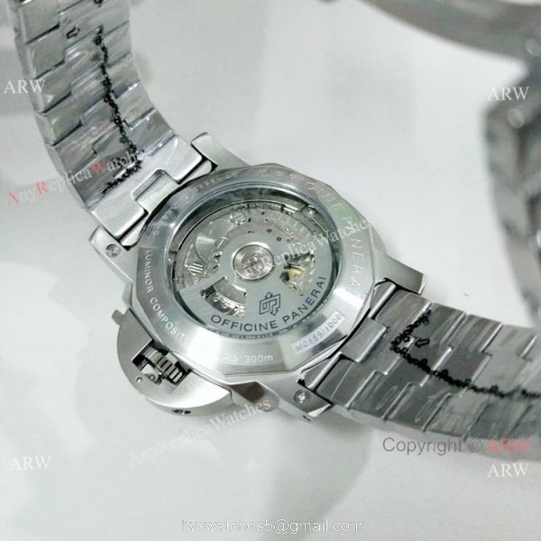 New Copy Panerai Luminor Marina Automatic PAM978 Watch Stainless Steel 3