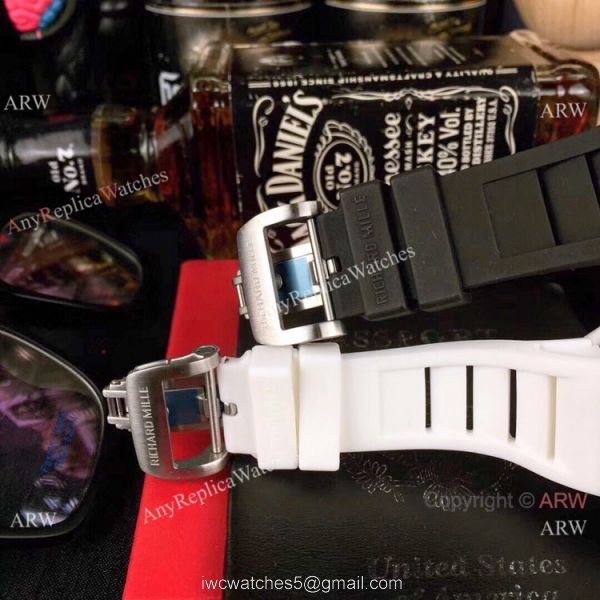 Richard Mille RM 012 White Ceramic Men Watch Swiss Quality Replica 3