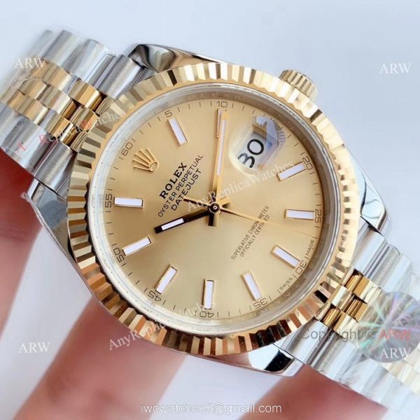 Super Clone Rolex Datejust II 126333 Two Tone Jubilee Watch ETA2824 AR Factory 3