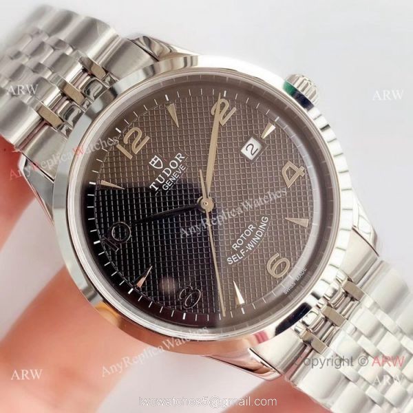 New Baselworld Tudor 1926 Stainless Steel Black Dial Watch Swiss 2824 3