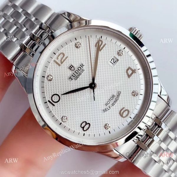 Swiss Replica Tudor 1926 Collection SS White Diamond Dial New Baselworld 3