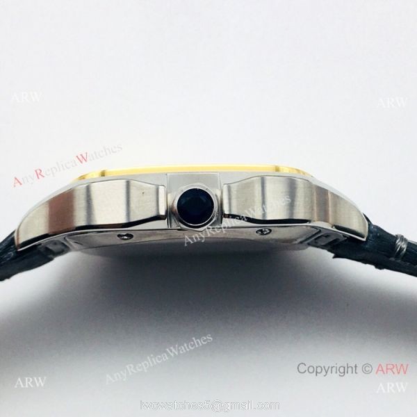 (GB) Swiss Copy Cartier Santos 2-Tone Mens Watch 2019 New 3