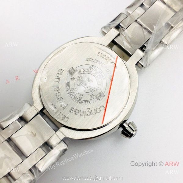 (VS) 2019 Replica Longines PrimaLuna Watch Stainless Steel New Dial 3