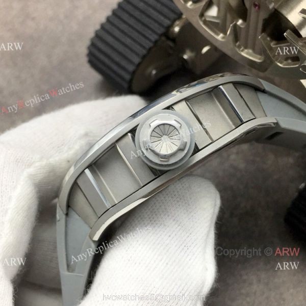 Swiss Grade Richard Mille AAA RM052 Skull Watch Titanium Case 3