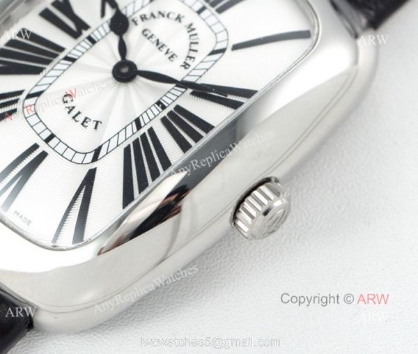 Swiss Replica Franck Muller Geneve Galet CAL.112 Quartz Watch White Dial Ladies 3