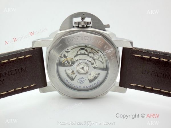 Copy Panerai Luminor Submersible Marina Militare Men Watch Gray Dial 3